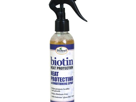 DIFEEL BIOTIN HEAT PROTECTION CONDITIONING SPRAY 6OZ on Sale