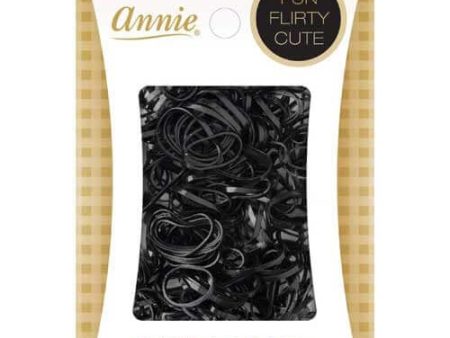 Annie Black Rubber Bands 250 CT #8551 on Sale