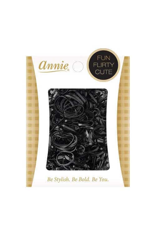 Annie Black Rubber Bands 250 CT #8551 on Sale