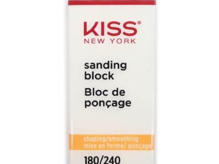 Kiss New York Sanding Block 180 240 Medium Medium Fine #SB303 Online