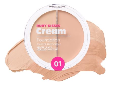 Ruby Kisses 3D Face Creator 2 Color Cream Foundation Concealer -RDF Supply