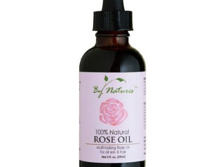 By Natures 100% Natural Rose Oil 2 oz Online Sale