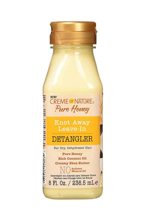 Cream of Nature Pure Honey Knot Away Leave-In Detangler 8 oz Hot on Sale