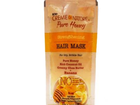 Creme of Nature Pure Honey and Banana Strengthening Hair Mask 3.8 oz For Cheap