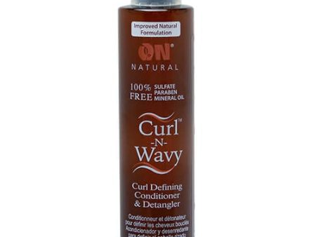 Organic Natural Curl N Wavy Curl Defining Conditioner and Detangler Argan Tree 8 oz Fashion