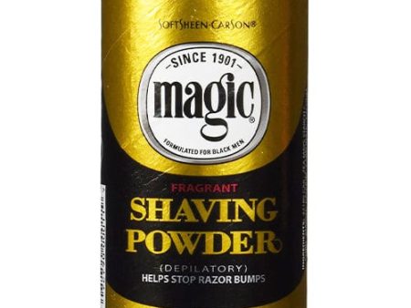 Magic Fragrant Razorless Shaving Powder 4.5 oz For Sale