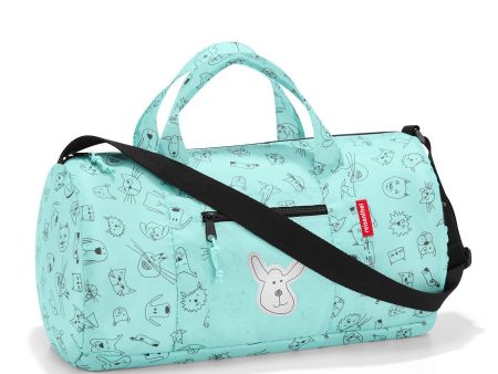 Reisenthel Mini Maxi Dufflebag S Kids Cats & Dogs Mint on Sale