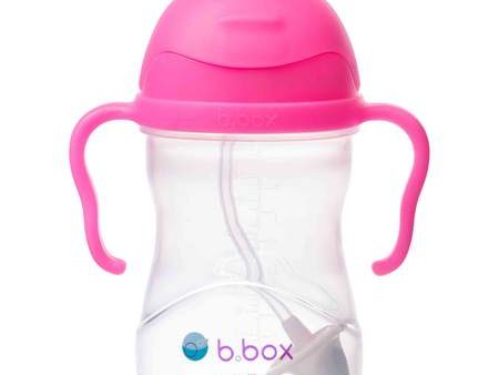 B.Box Sippy Cup Neon - Pink Pomegranate (NEW Upgraded 2019) Cheap