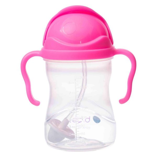 B.Box Sippy Cup Neon - Pink Pomegranate (NEW Upgraded 2019) Cheap