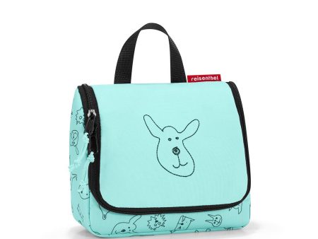 Reisenthel Toiletbag S Kids Cats & Dogs Mint Online Hot Sale