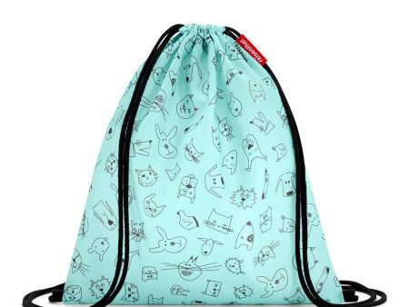 Reisenthel MySac Kids Cats & Dogs Mint Discount