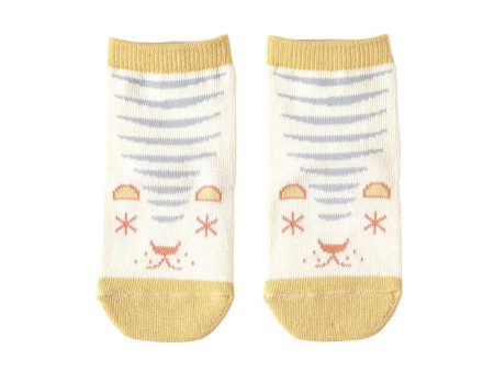 Hoppetta Animal Socks 9 to 11 cm - Yellow Fashion