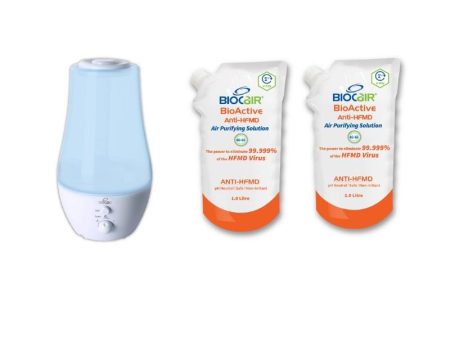 BioCair Pro II BioActive Anti-HFMD Aerial Disinfection Bundle Hot on Sale