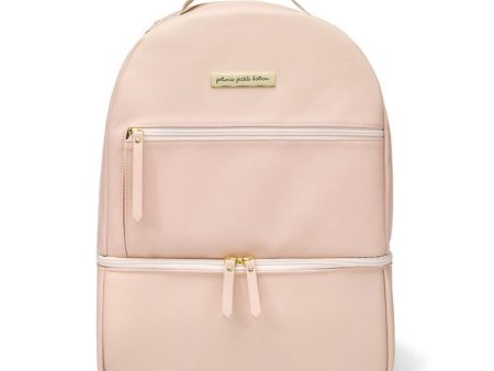 Petunia Pickle Bottom Axis Backpack: Blush Leatherette (Exclusive) Online Hot Sale