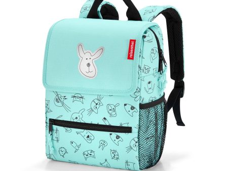 Reisenthel BackPack Kids Cats & Dogs Mint Fashion