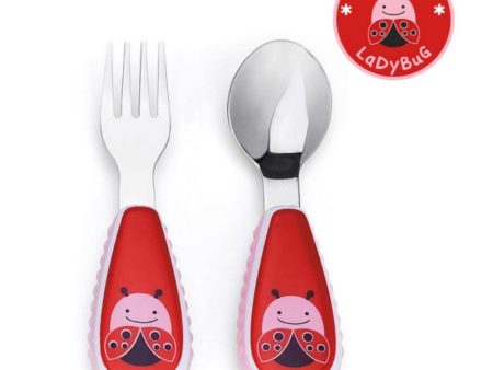 Skip Hop Zootensils Fork & Spoon - Ladybug Sale