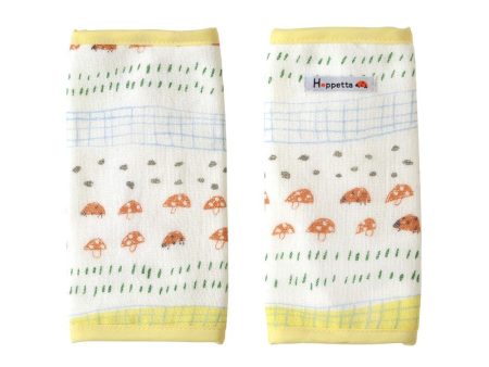 Hoppetta Tanta Fluffy Gauze Drool Pad - Ladybug For Discount